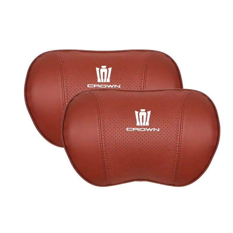 Suitable For Crown Kluger Car Seat Headrest Lumbar Pillow Red
