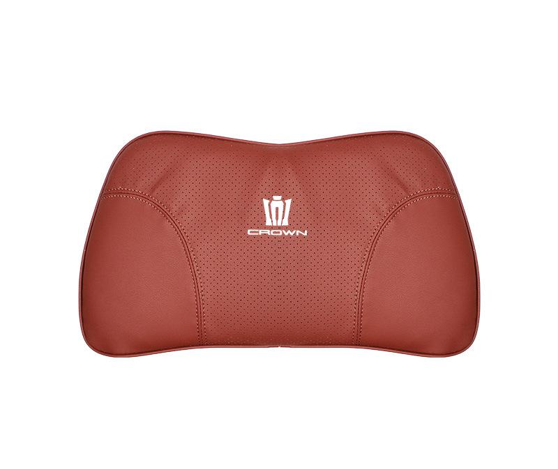 Suitable For Crown Kluger Car Seat Headrest Lumbar Pillow Red