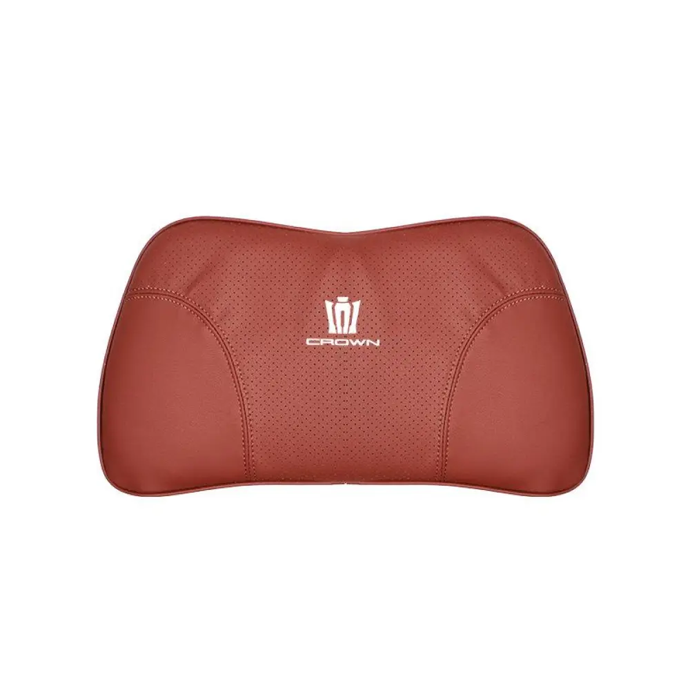 Suitable For Crown Kluger Car Seat Headrest Lumbar Pillow Red
