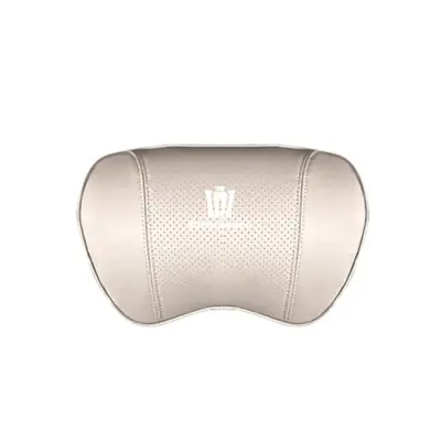 Suitable For Crown Kluger Car Seat Headrest Lumbar Pillow White 02