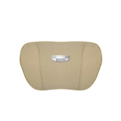 Suitable For Geometry Car Seat Headrest Lumbar Pillow Off-White 02