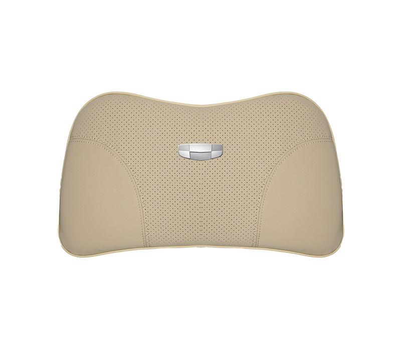 Suitable For Geometry Car Seat Headrest Lumbar Pillow Off-White