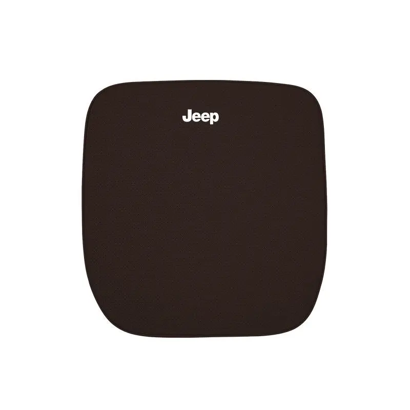 Suitable For Jeep Car Seat Headrest Lumbar Pillow Brown