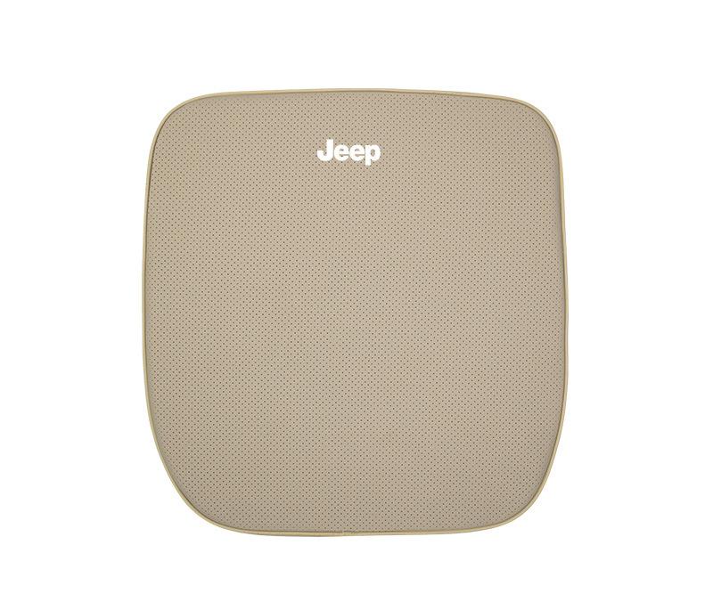 Suitable For Jeep Car Seat Headrest Lumbar Pillow Off-White