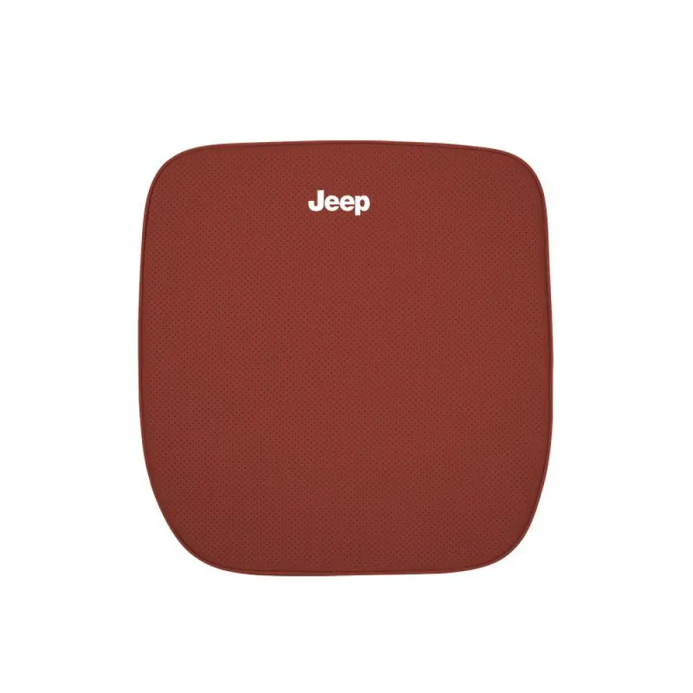 Suitable For Jeep Car Seat Headrest Lumbar Pillow Red