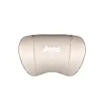 Suitable For Jeep Car Seat Headrest Lumbar Pillow White