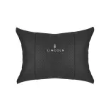 Suitable For Lincoln Car Seat Headrest Lumbar Pillow Black