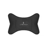 Suitable For Lincoln Car Seat Headrest Lumbar Pillow Black