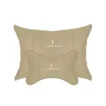 Suitable For Lincoln Car Seat Headrest Lumbar Pillow Off-White