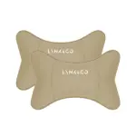 Suitable For Lynk & Co Car Seat Headrest And Lumbar Pillow Off-White