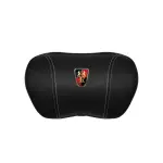 Suitable For Roewe Car Nappa Memory Foam Seat Headrest Lumbar Pillow Black