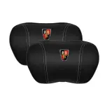 Suitable For Roewe Car Nappa Memory Foam Seat Headrest Lumbar Pillow Black