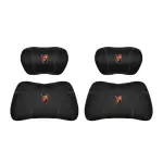 Suitable For Roewe Car Nappa Memory Foam Seat Headrest Lumbar Pillow Black