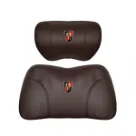 Suitable For Roewe Car Nappa Memory Foam Seat Headrest Lumbar Pillow Brown