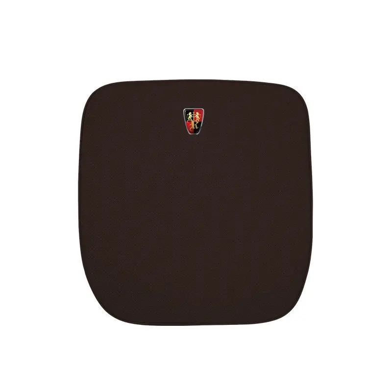 Suitable For Roewe Car Nappa Memory Foam Seat Headrest Lumbar Pillow Brown