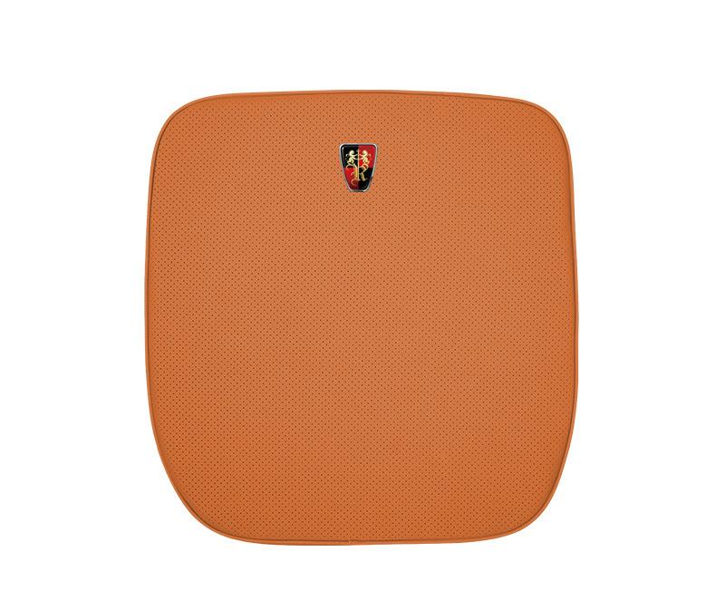 Suitable For Roewe Car Nappa Memory Foam Seat Headrest Lumbar Pillow Orange