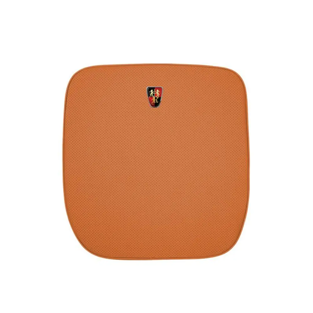 Suitable For Roewe Car Nappa Memory Foam Seat Headrest Lumbar Pillow Orange