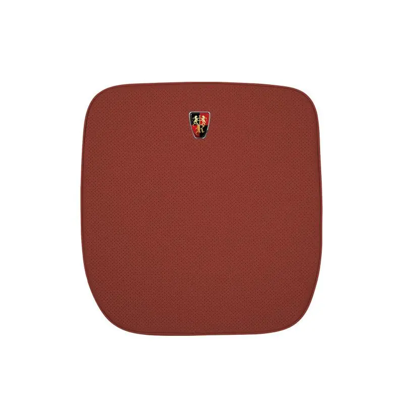 Suitable For Roewe Car Nappa Memory Foam Seat Headrest Lumbar Pillow Red
