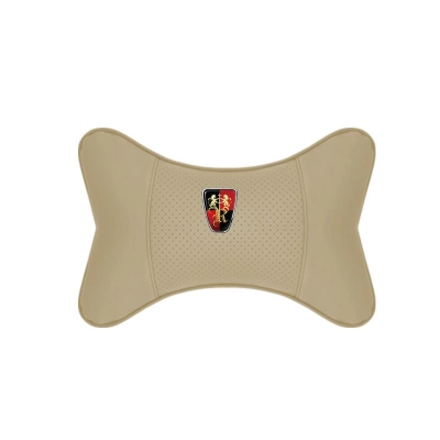 Suitable For Roewe Car Seat Headrest Lumbar Pillow Off-White 02