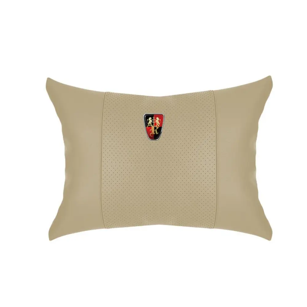 Suitable For Roewe Car Seat Headrest Lumbar Pillow Off-White