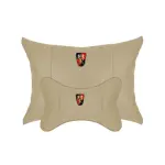 Suitable For Roewe Car Seat Headrest Lumbar Pillow Off-White