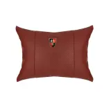 Suitable For Roewe Car Seat Headrest Lumbar Pillow Wine Red