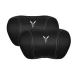Suitable For Voyah Car Nappa Memory Foam Seat Headrest Lumbar Pillow Black