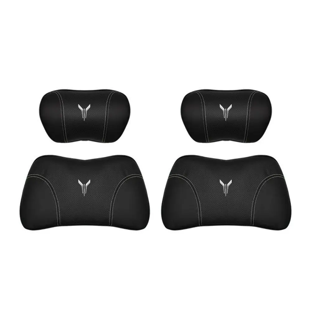 Suitable For Voyah Car Nappa Memory Foam Seat Headrest Lumbar Pillow Black