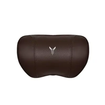 Suitable For Voyah Car Nappa Memory Foam Seat Headrest Lumbar Pillow Brown 02