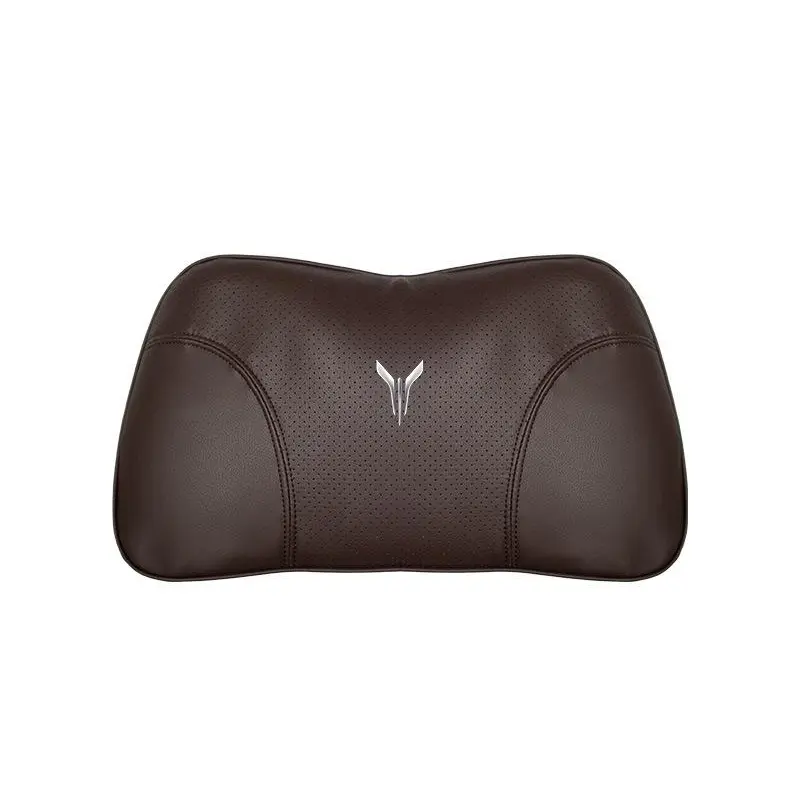 Suitable For Voyah Car Nappa Memory Foam Seat Headrest Lumbar Pillow Brown