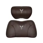 Suitable For Voyah Car Nappa Memory Foam Seat Headrest Lumbar Pillow Brown