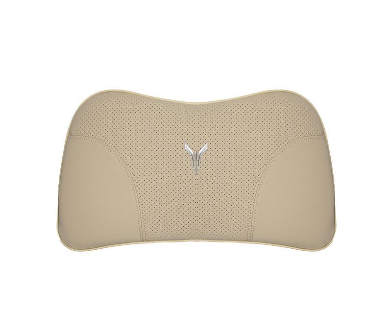 Suitable For Voyah Car Nappa Memory Foam Seat Headrest Lumbar Pillow Off-White