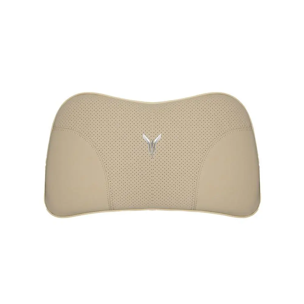 Suitable For Voyah Car Nappa Memory Foam Seat Headrest Lumbar Pillow Off-White