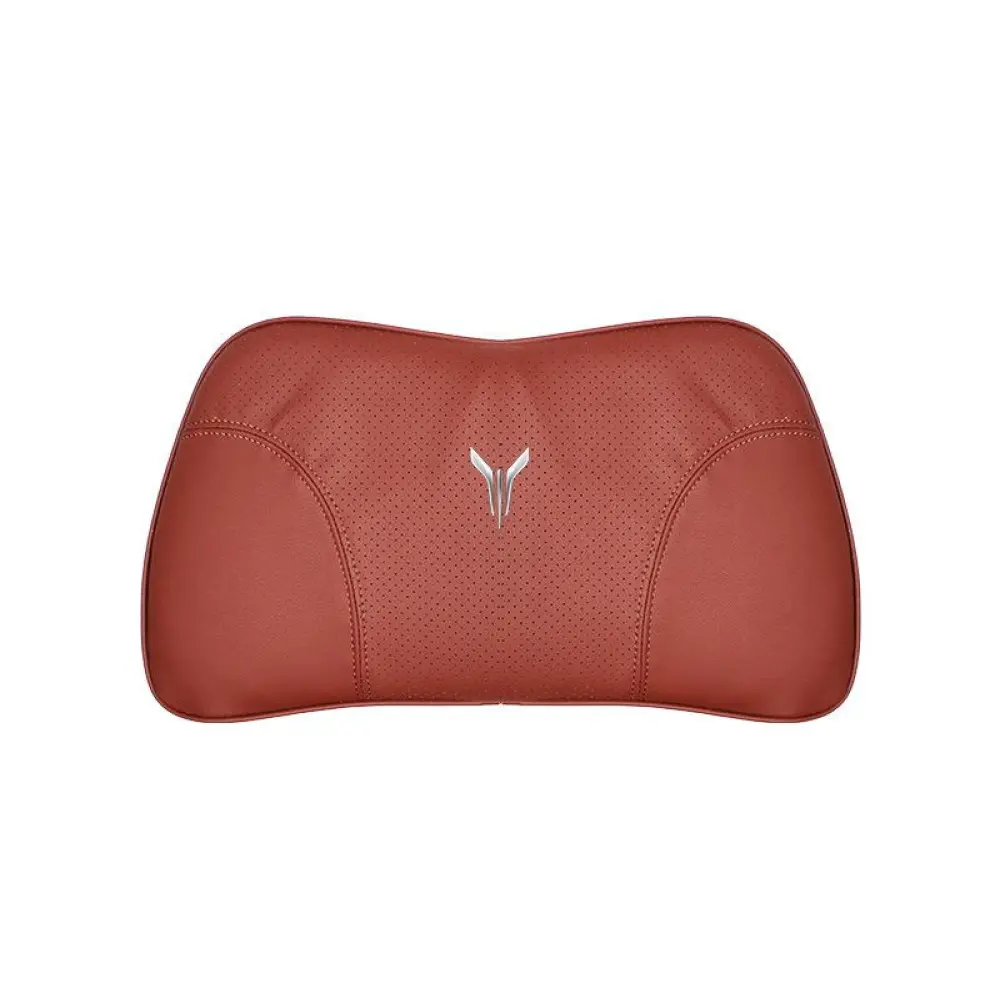 Suitable For Voyah Car Nappa Memory Foam Seat Headrest Lumbar Pillow Red