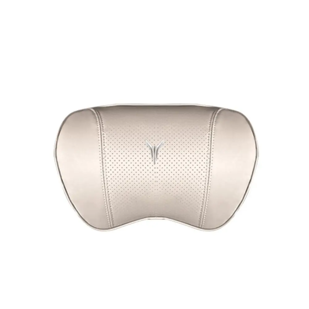 Suitable For Voyah Car Nappa Memory Foam Seat Headrest Lumbar Pillow White