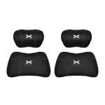 Suitable For Xpeng Car Nappa Memory Foam Seat Headrest Lumbar Pillow Black