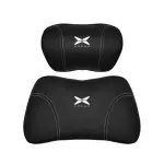 Suitable For Xpeng Car Nappa Memory Foam Seat Headrest Lumbar Pillow Black