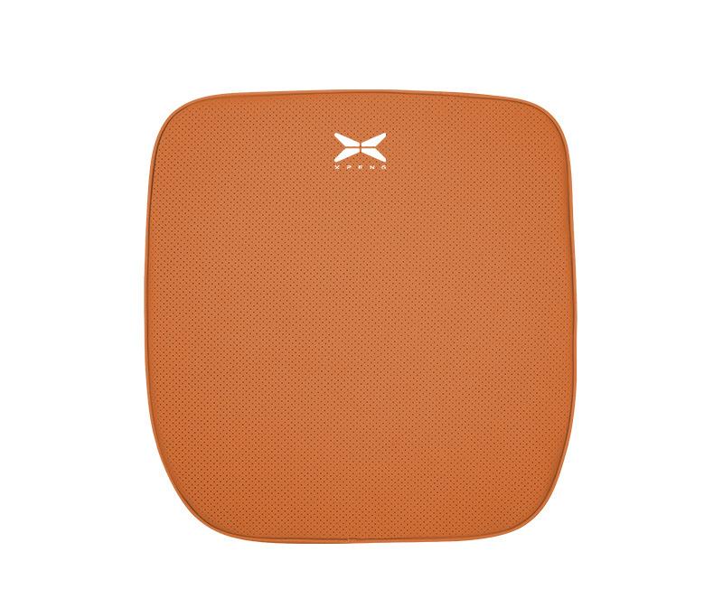 Suitable For Xpeng Car Nappa Memory Foam Seat Headrest Lumbar Pillow Orange