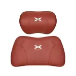 Suitable For Xpeng Car Nappa Memory Foam Seat Headrest Lumbar Pillow Red