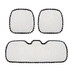 Car Seat Cushions Keep Warm in Autumn and Winter-Piece Suit White