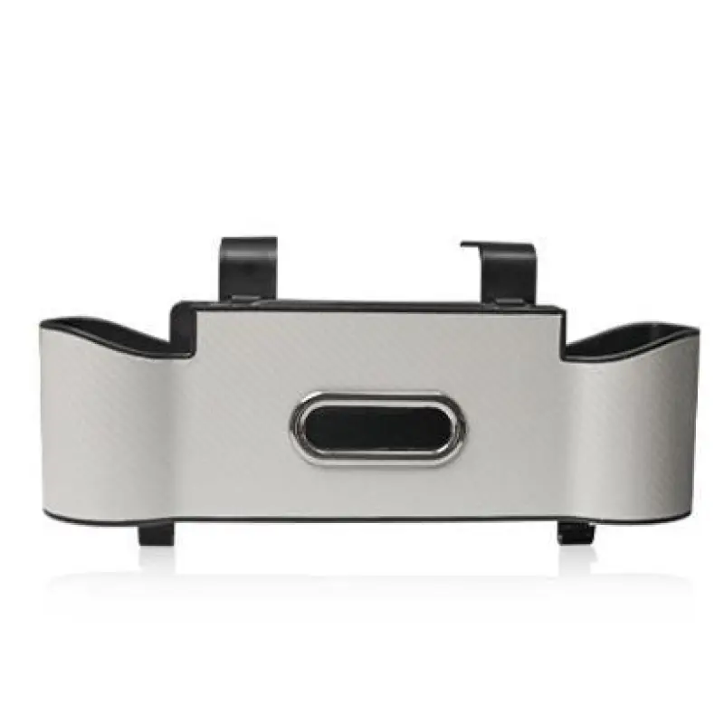 Carbon Fiber Textured Car Seat Back Storage Box White