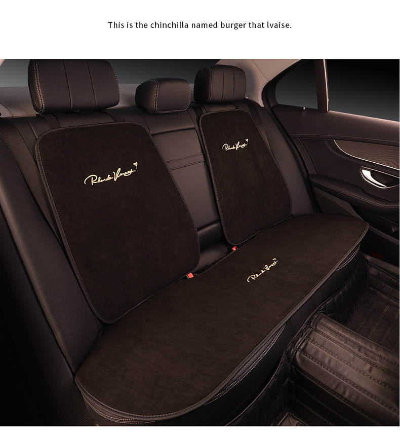 Suede Four Seasons Car Cushion-Back Row Three