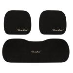 Suede Four Seasons Car Cushion-Piece Suit Black