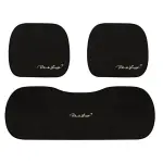 Suede Four Seasons Car Cushion-Piece Suit Black