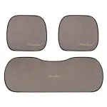 Suede Four Seasons Car Cushion-Piece Suit Brown