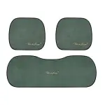Suede Four Seasons Car Cushion-Piece Suit Green