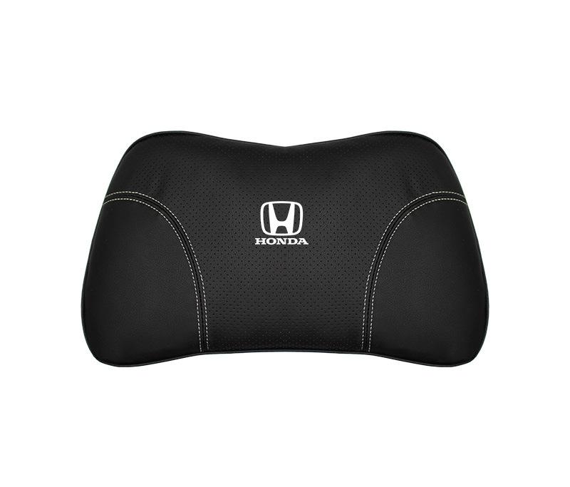 Suitable For Accord Car Nappa Memory Foam Seat Headrest Lumbar Pillow Black