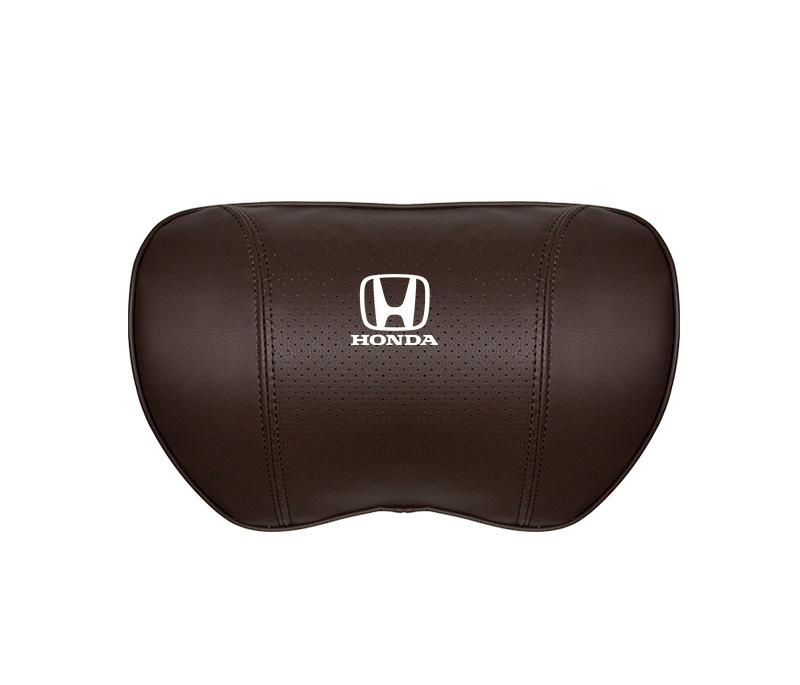 Suitable For Accord Car Nappa Memory Foam Seat Headrest Lumbar Pillow Brown