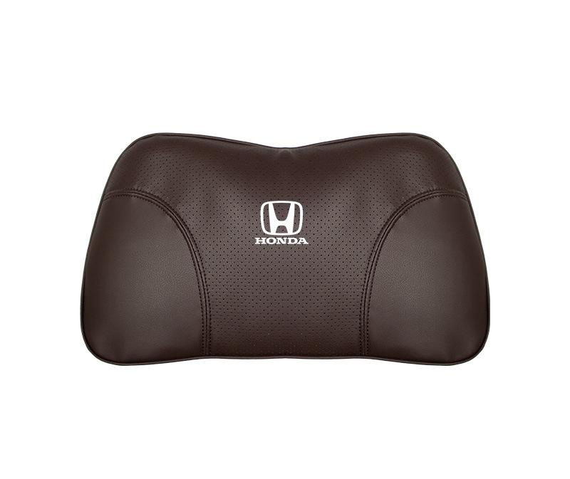 Suitable For Accord Car Nappa Memory Foam Seat Headrest Lumbar Pillow Brown