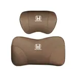 Suitable For Accord Car Nappa Memory Foam Seat Headrest Lumbar Pillow Coffee Color